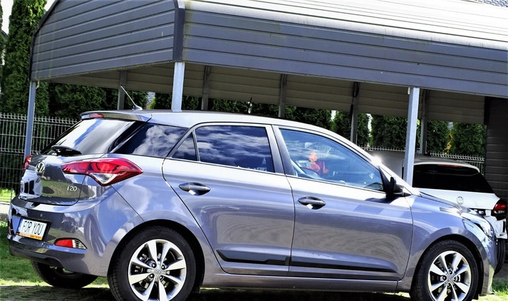 Hyundai i20 cena 39900 przebieg: 80000, rok produkcji 2016 z Sokółka małe 781